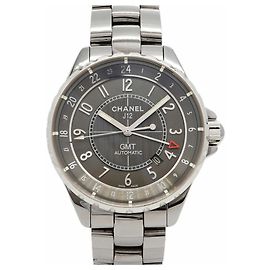 Chanel J12 Chromatic GMT H3099 Gray Dial Men's Watch Other