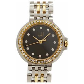 Alfred Dunhill Orologio Dunhill Elite da donna con quadrante nero Altro