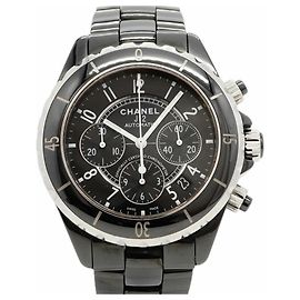 Orologio Chanel J12 Chrono H0940 Quadrante Nero da Uomo Altro
