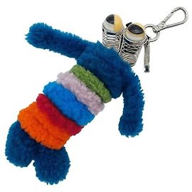 Charm para bolsa de couro e pele multicolorida Fendi Multicor