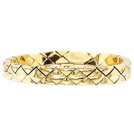 Pulsera Chanel, "Matelassé", amarillo Otro