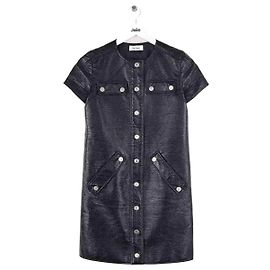 Courreges Vestido negro Negro