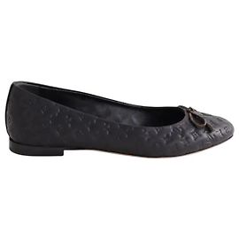 Louis Vuitton Black ballet flats Black