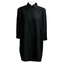 Marc by Marc Jacobs Co Black Button Down Shirt Tunic Black