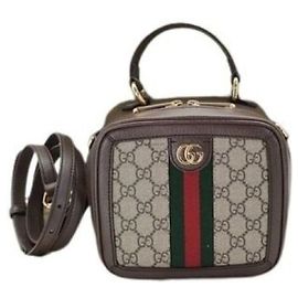 Bolsa Gucci Ophidia Marrom Bege