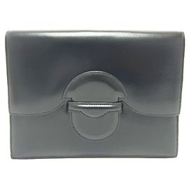 Hermès Clutch HERMES Faco Nero