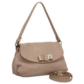 Chloé Bolsa Lily de Couro Chloe Rosa