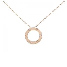 Collana Cartier Love con mezzo diamante D'oro
