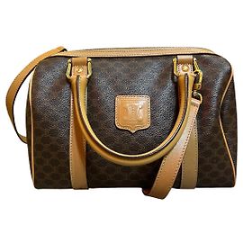 Céline Paris Macadam Coated Canvas Satchel Other