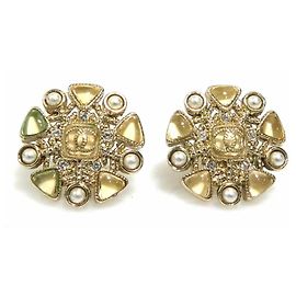 Orecchini Chanel Gold Stud D'oro