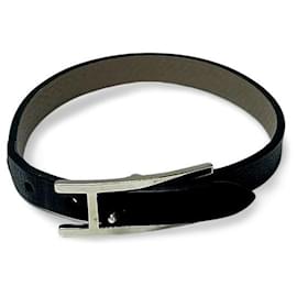 Bracciale reversibile in pelle Behapi Hermès Nero