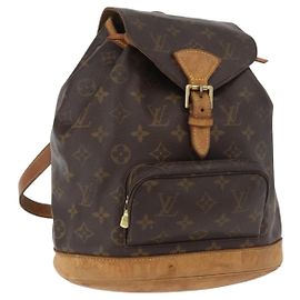 LOUIS VUITTON Monogram Montsouris MM Backpack M51136 LV Auth 179123 Monogram
