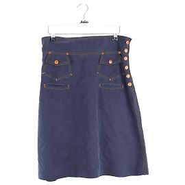 Jean Paul Gaultier Gonna marina Blu navy