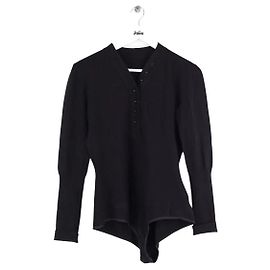 Alaïa Schwarzer Body Schwarz