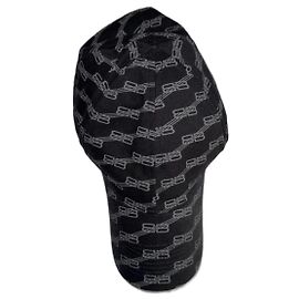Balenciaga Cappellino BB Monogram Nero
