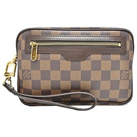 Borsa a tracolla Pochette Billet Macao Louis Vuitton Marrone
