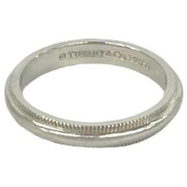 Tiffany & Co Tiffany Milgrain Ring in Platin Silber