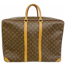 Borsa Boston Louis Vuitton - Monogram Sirius 55 Marrone