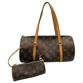 Louis Vuitton Papillon 30 Tote Bag Braun Monogramm