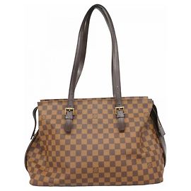 Sac cabas Louis Vuitton Damier Chelsea Damier ebène