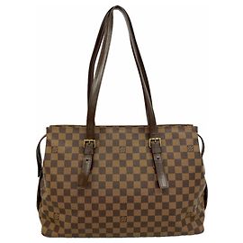 Borsa a Spalla Louis Vuitton Damier Chelsea Damier ebene