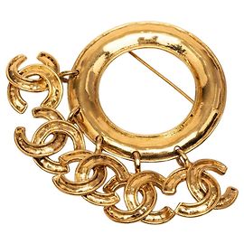 Spilla Vintage Chanel Coco Mark 94P D'oro