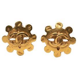 Orecchini a clip Chanel Coco Mark D'oro