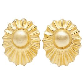 Hermès Boucles d'oreilles clip dorées Hermes Doré