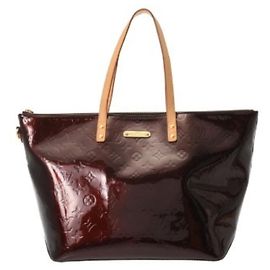 Sac cabas Louis Vuitton Monogram Vernis Bellevue GM Bordeaux