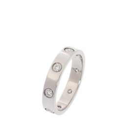 Anillo Mini Love de Cartier en oro blanco de 18K Dorado