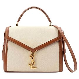 Borsa 2-Way Saint Laurent Cassandra Marrone Beige