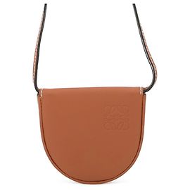 Loewe Brown Leather Handbag/Pouch Brown