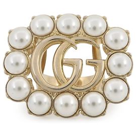 Gucci Champagne Gold Band Ring Golden
