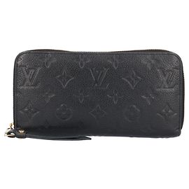 Carteira Zippy Louis Vuitton Monogram Empreinte Preto