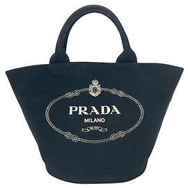 Borsa Tote Prada Canapa Nero