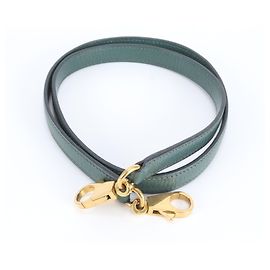 Hermès Hermes Bolide Leather Shoulder Strap Green