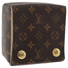 LOUIS VUITTON Estuche de joyas Monogram Joyero LV Auth hk3762A Monograma