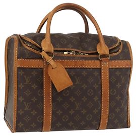LOUIS VUITTON Monogram Sac Shan 40 Pet Carry M42024 LV Auth 177806 Monogram