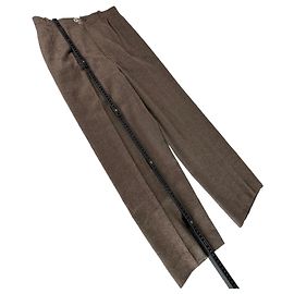 Vintage Yves Saint Laurent Wool Pants Brown 38/M Brown