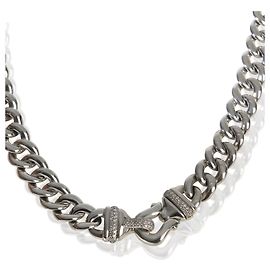 Collana Buckle in argento sterling e diamante David Yurman Altro
