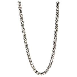 David Yurman Sterling Silver  Wheat Chain Necklace Other