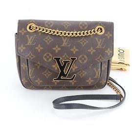 Louis Vuitton Monogram Passy M45592 Shoulder Bag Brown Monogram