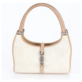 Sac cabas en cuir Gucci Jackie 002 Beige