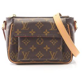 Bolsa de Ombro Louis Vuitton Vivacite PM Marrom