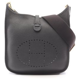 Hermès Borsa a tracolla Hermes Evelyne 3 Trois PM Nero