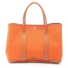 Hermès Sac cabas Hermes Garden Party PM Marron