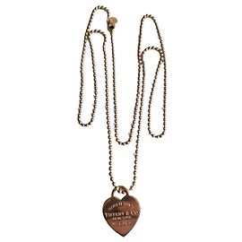 Autre Marque Tiffany & Co. Collana Return to Tiffany Cuore Argento 925 Argento
