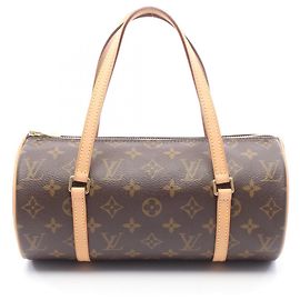 Louis Vuitton Papillon 26 Handtasche Braun Monogramm