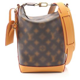 Sac à l'épaule Louis Vuitton Hobo Cruiser PM Marron Monogramme