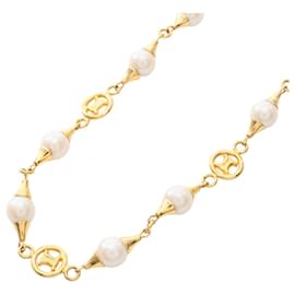 Céline Collar Triomphe Celine Blanco Dorado